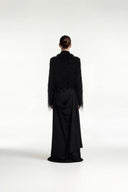 Draped Overlay Skirt