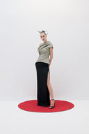 Asymmetric Long Dress