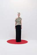 Asymmetric Long Dress