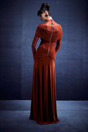 Corseted Long Sleeve Dress