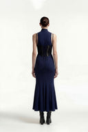 Fitted Halter Neck Dress