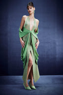 Lace Dress with Shawl