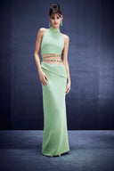 Halter Neck Gown