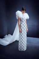 Full Embroided Maxi Dress