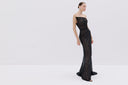 Lace Gown with Corset Detailing