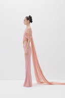 Draped Asymmetric Bustier