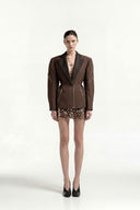 Emroidered Fitted Jacket
