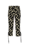 Eyelet Capri Trousers