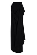 Draped Overlay Skirt