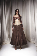 Pleated Corset Skirt