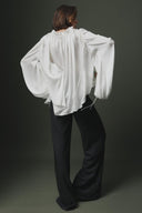 White Oversize Blouse