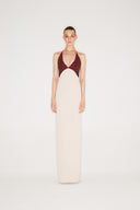 Halter Neck Maxi Dress