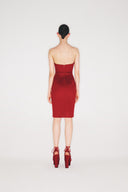 Strapless Cashmere Dress