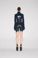 Vegan Leather Shorts