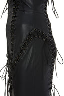Vegan Leather Shorts
